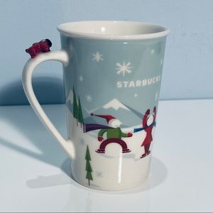 Starbucks 2011 Christmas Snow Sled Plane